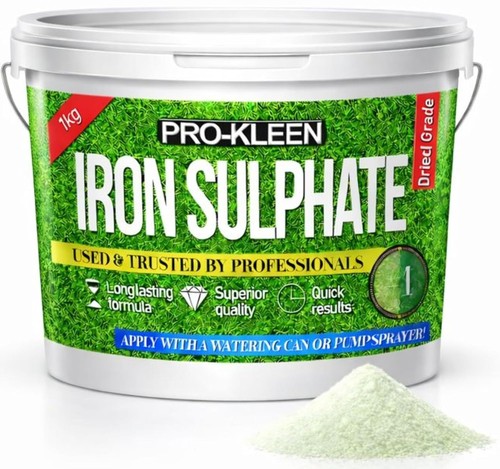 Prokleen iron sulphate lawn - prokleen,