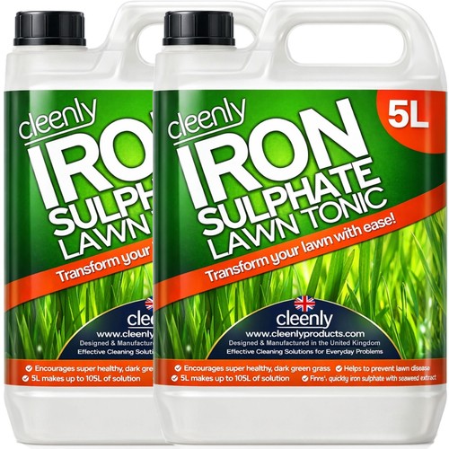 Cleenly iron sulphate lawn - cleenly,