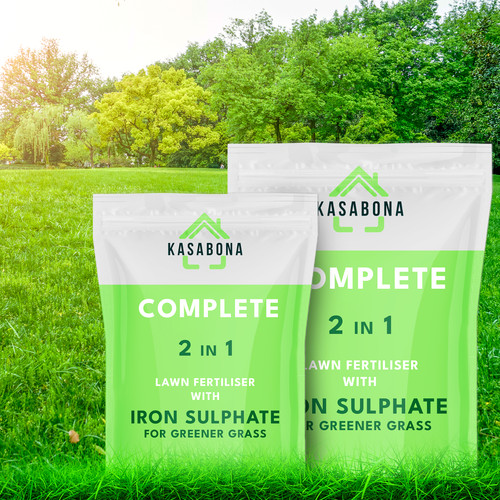 Iron sulphate lawn grass feed - lawn,
