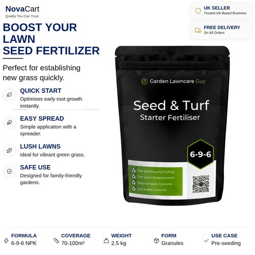 Turf feed granules 9 - feed, 6-9-6
