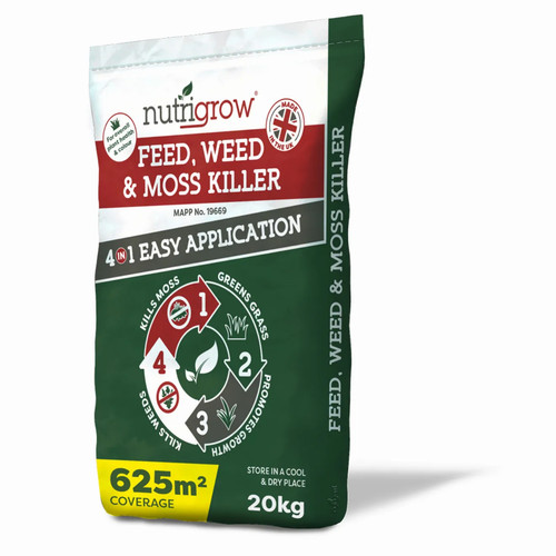 Nutrigrow weed feed moss - &,