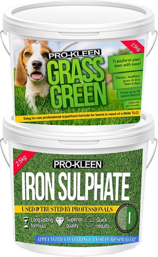 Moss remover and lawn feed - lawn,